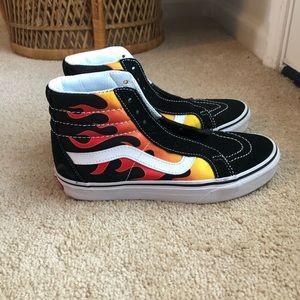 Vans skate hi flame